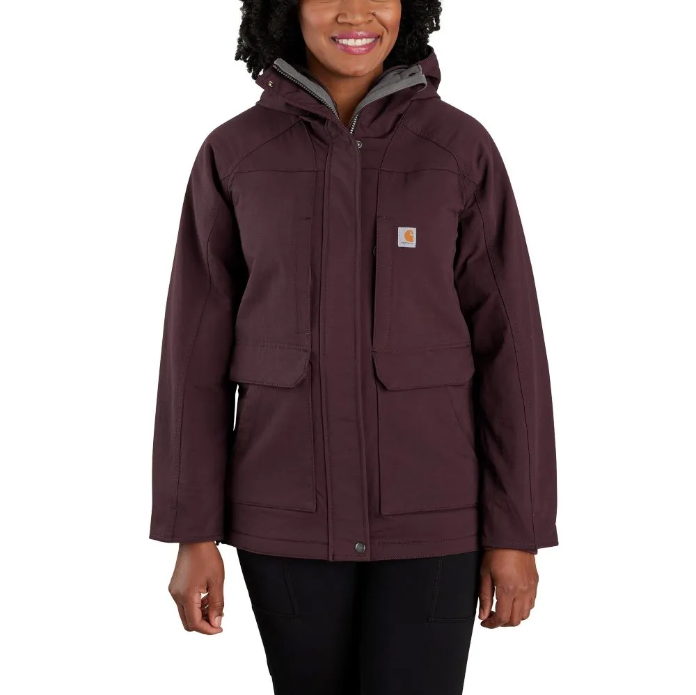 'Carhartt' Women's Super Dux™ Insulated Traditional Coat - Blackberry