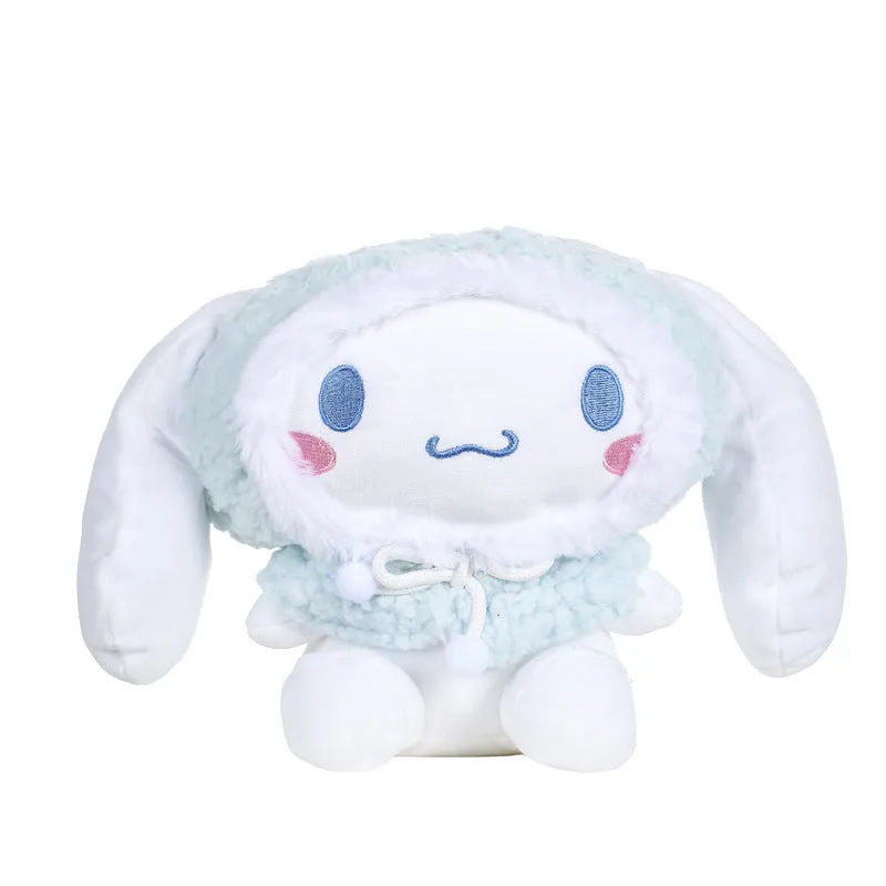 Cartoon Warm Scarf Plush Toy 7in