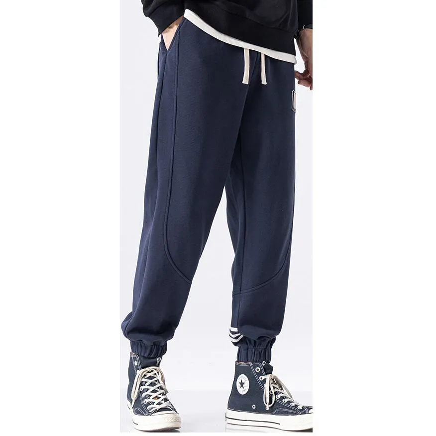 Casual Knitted Sports Tapered Sweatpant