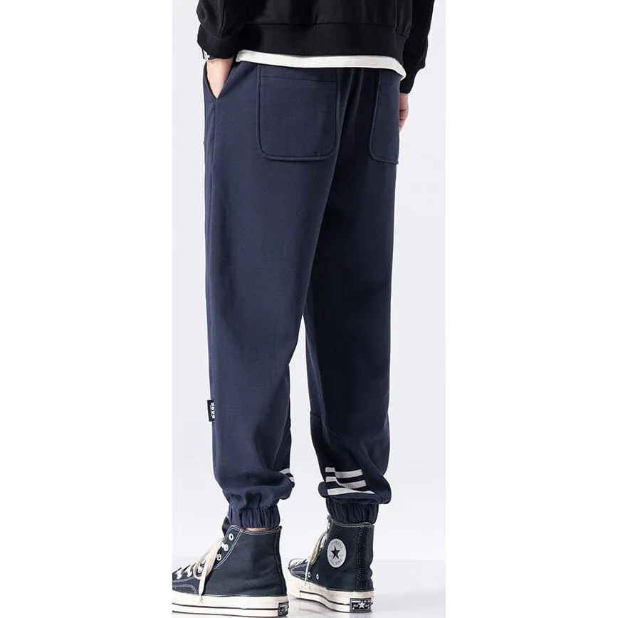 Casual Knitted Sports Tapered Sweatpant