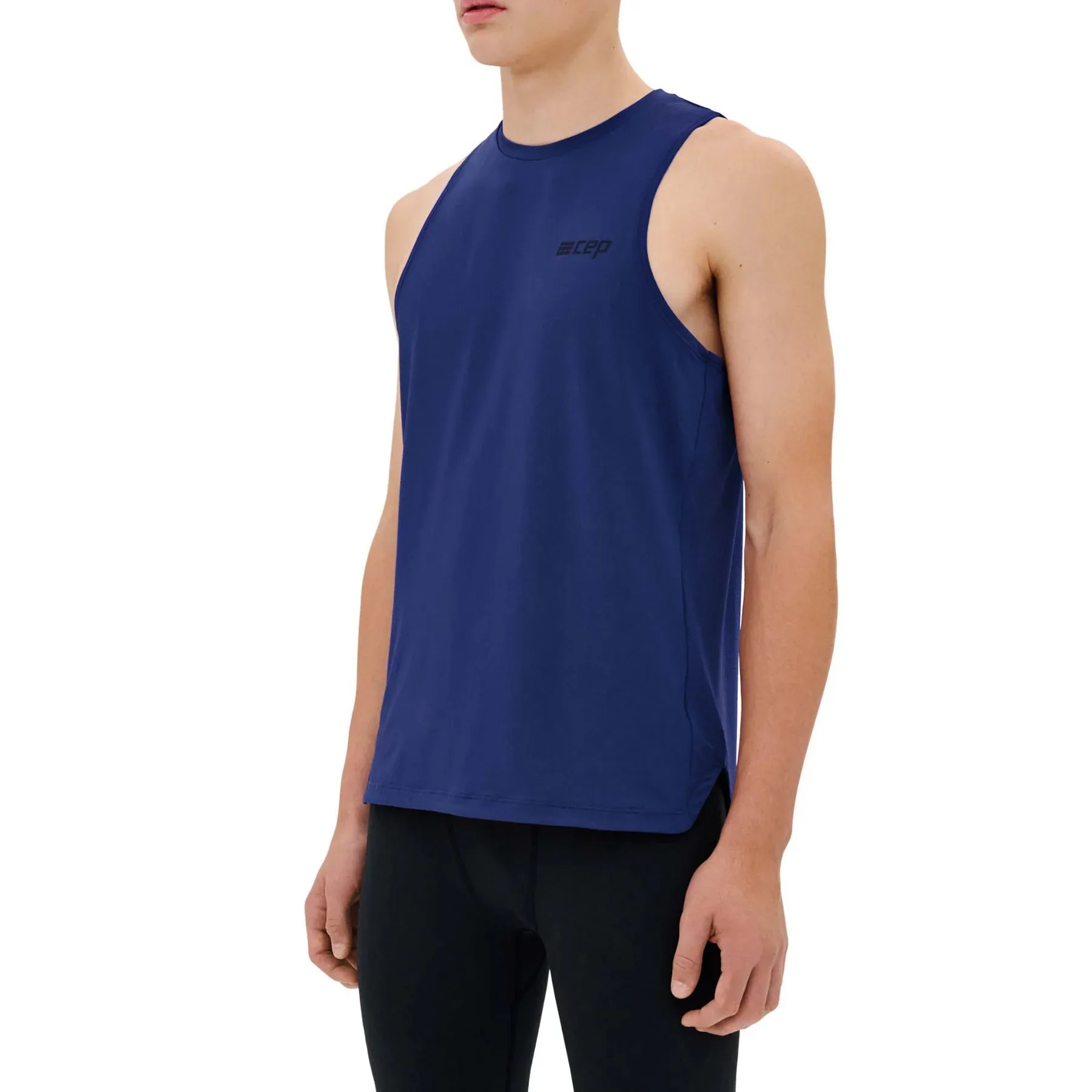 CEP Men's The Run Tank Top Round Neck v5 - Dark Blue