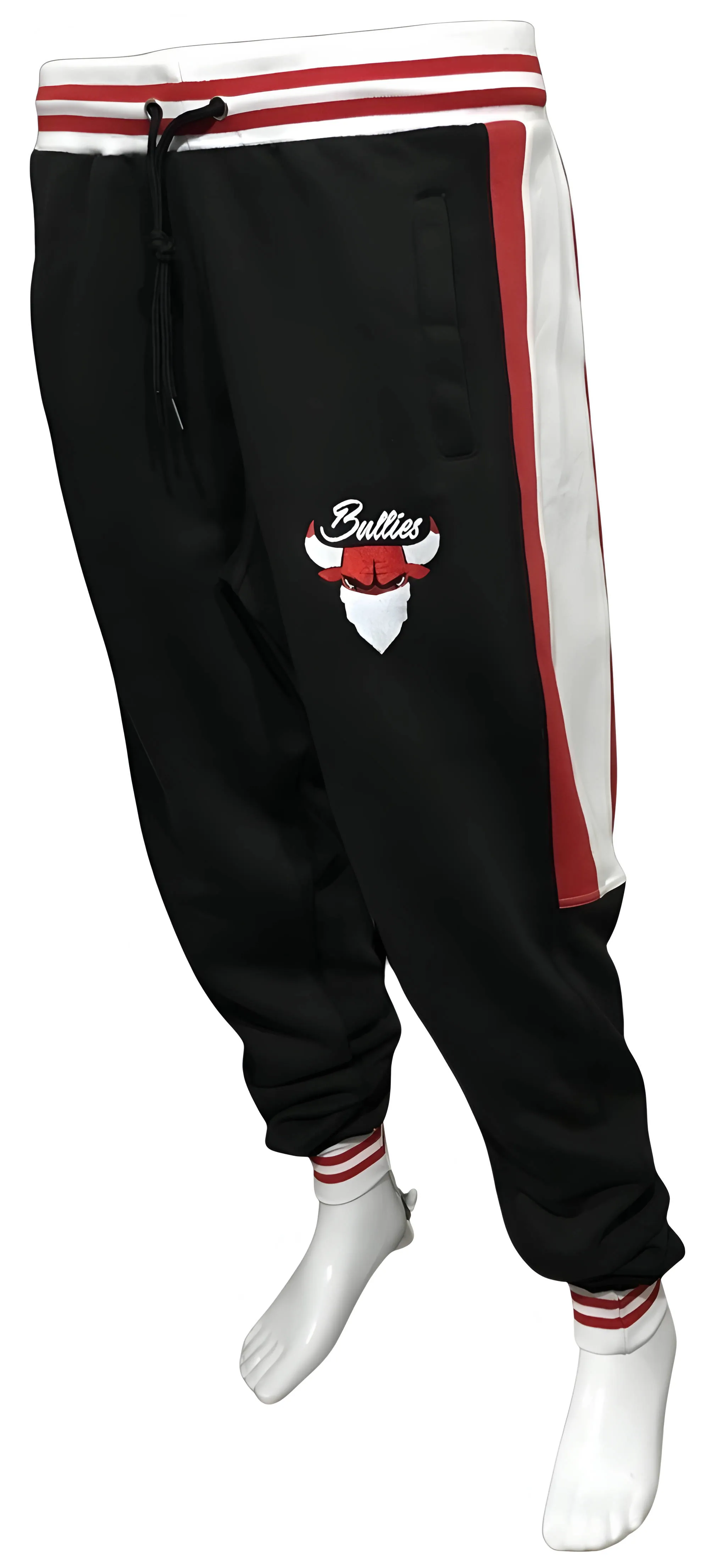 ^CHI-TOWN BULLIES^ LUXURY JOGGER SWEATS (CUT & SEW) (EMBROIDERED LOGOS)