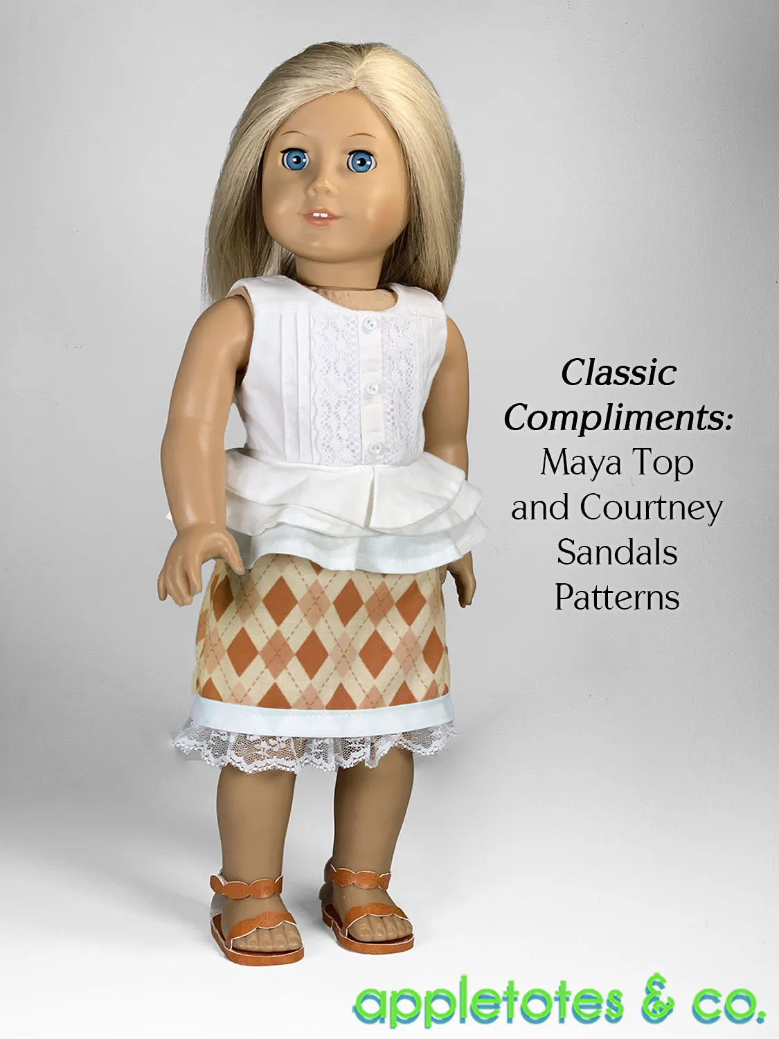 Cordelia Suit 18 Inch Doll Sewing Pattern