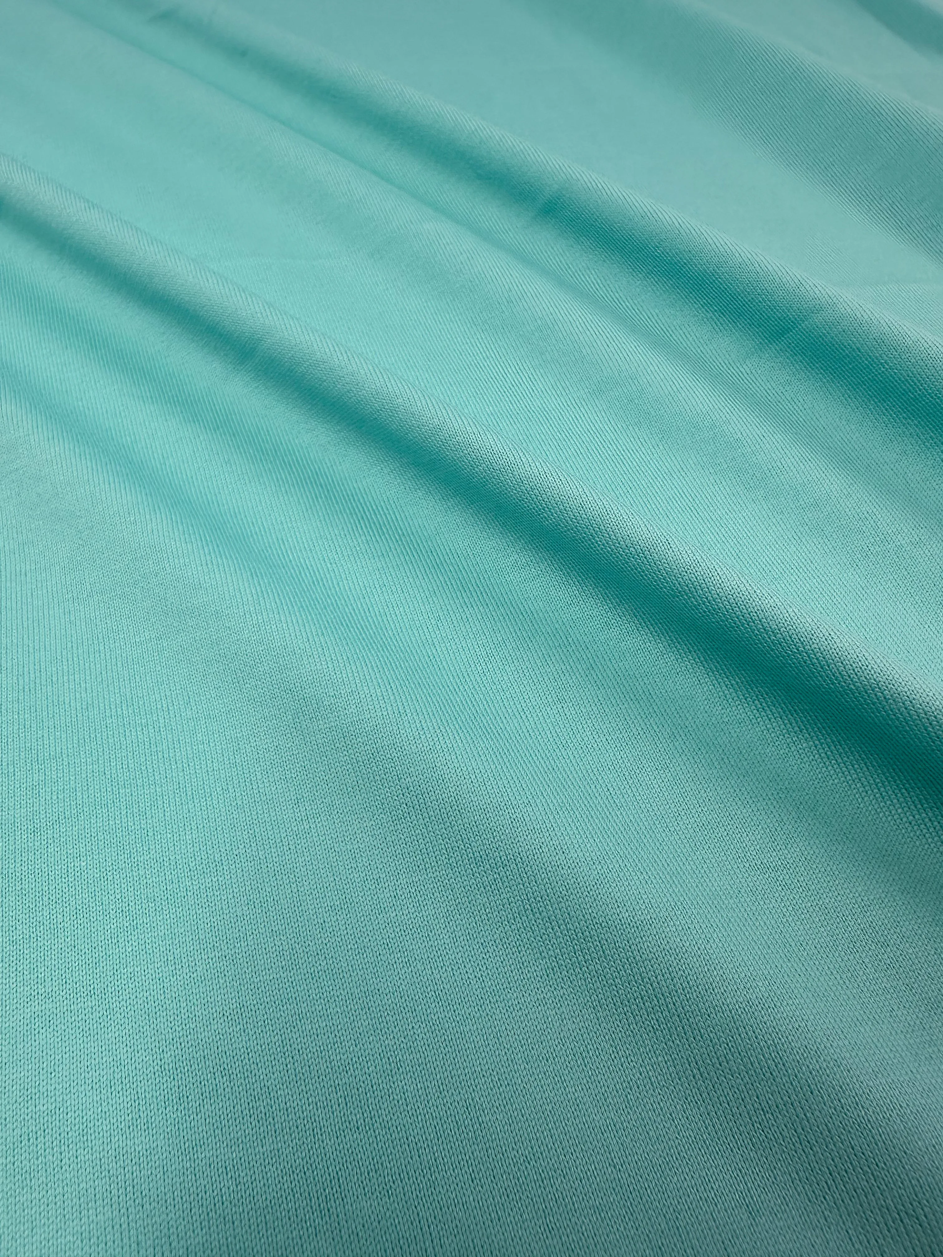 Cotton Jersey - Aqua Splash - 160cm