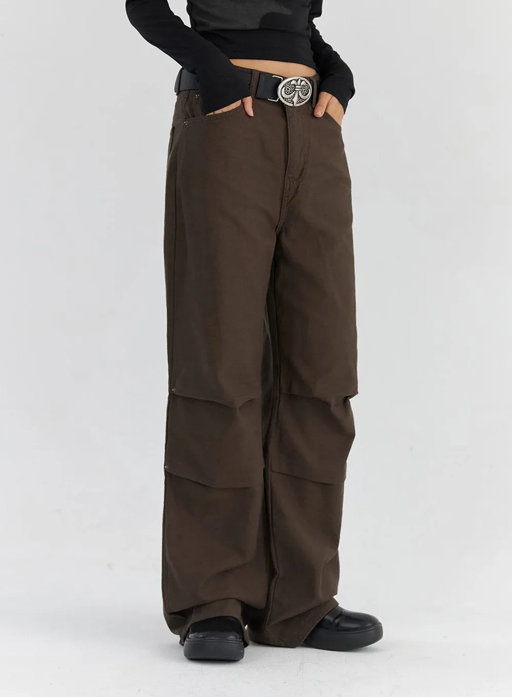 Cotton Wide Fit Pants CS321