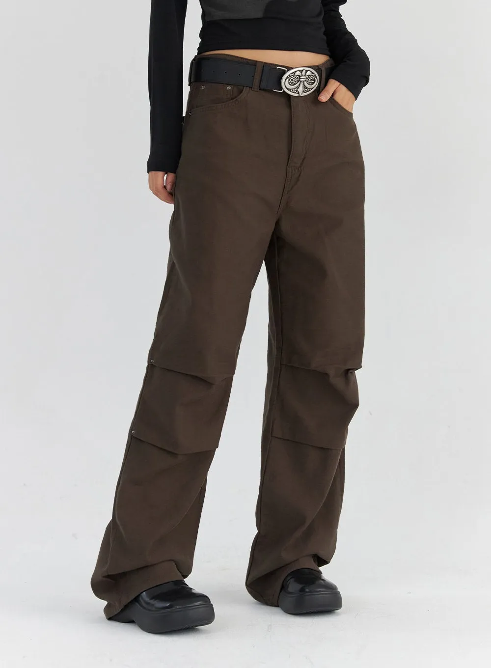 Cotton Wide Fit Pants CS321