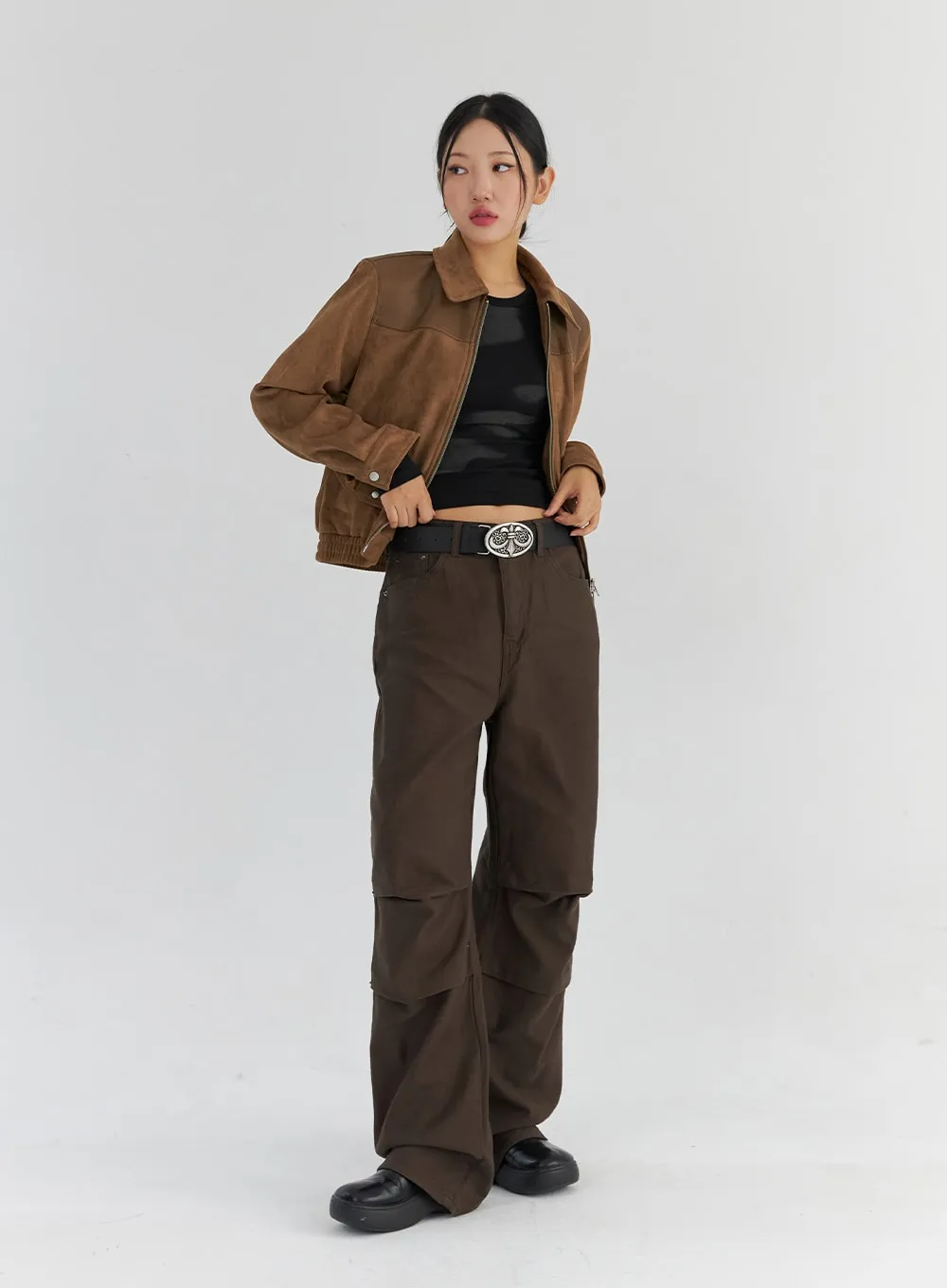 Cotton Wide Fit Pants CS321