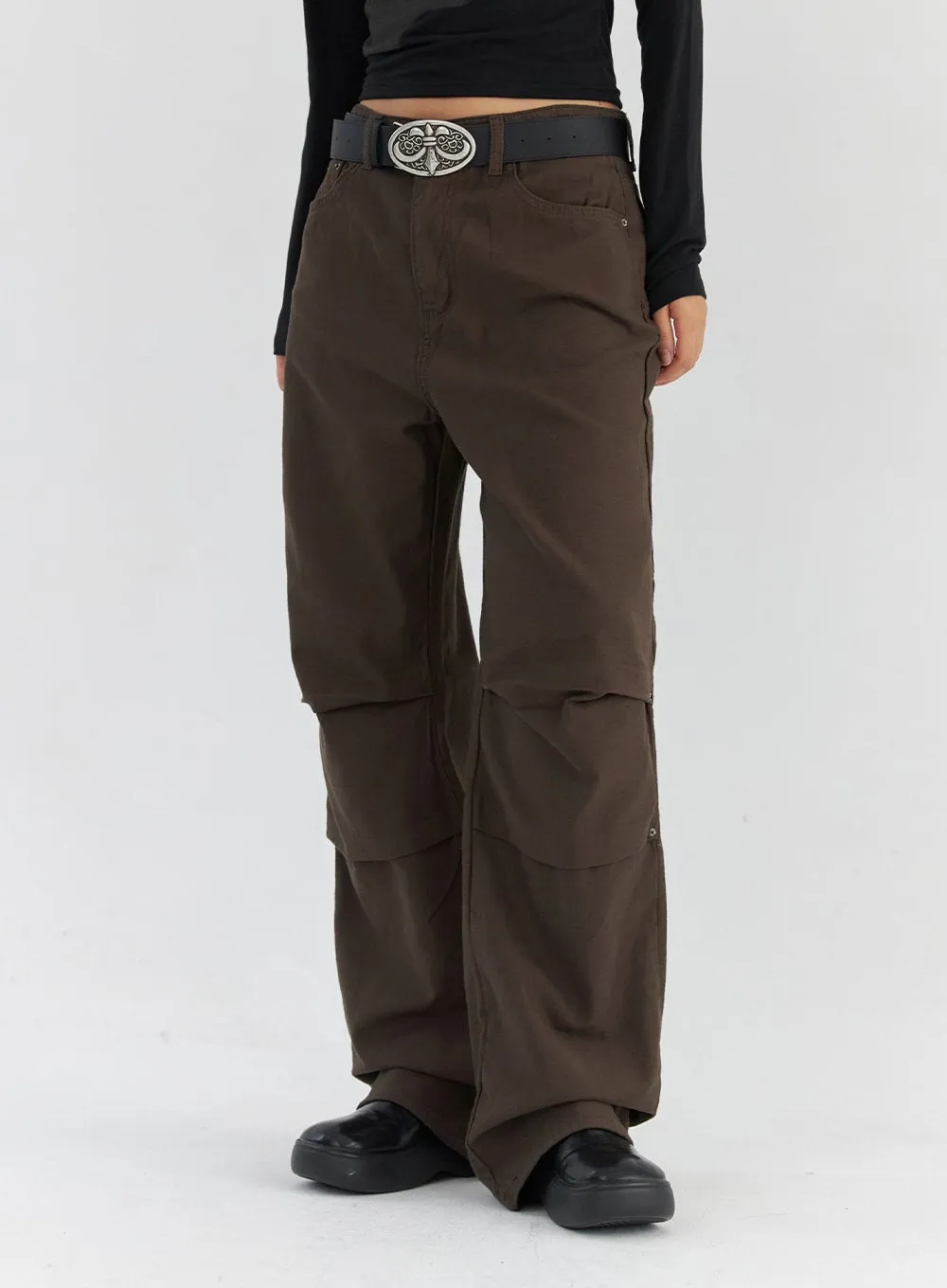 Cotton Wide Fit Pants CS321