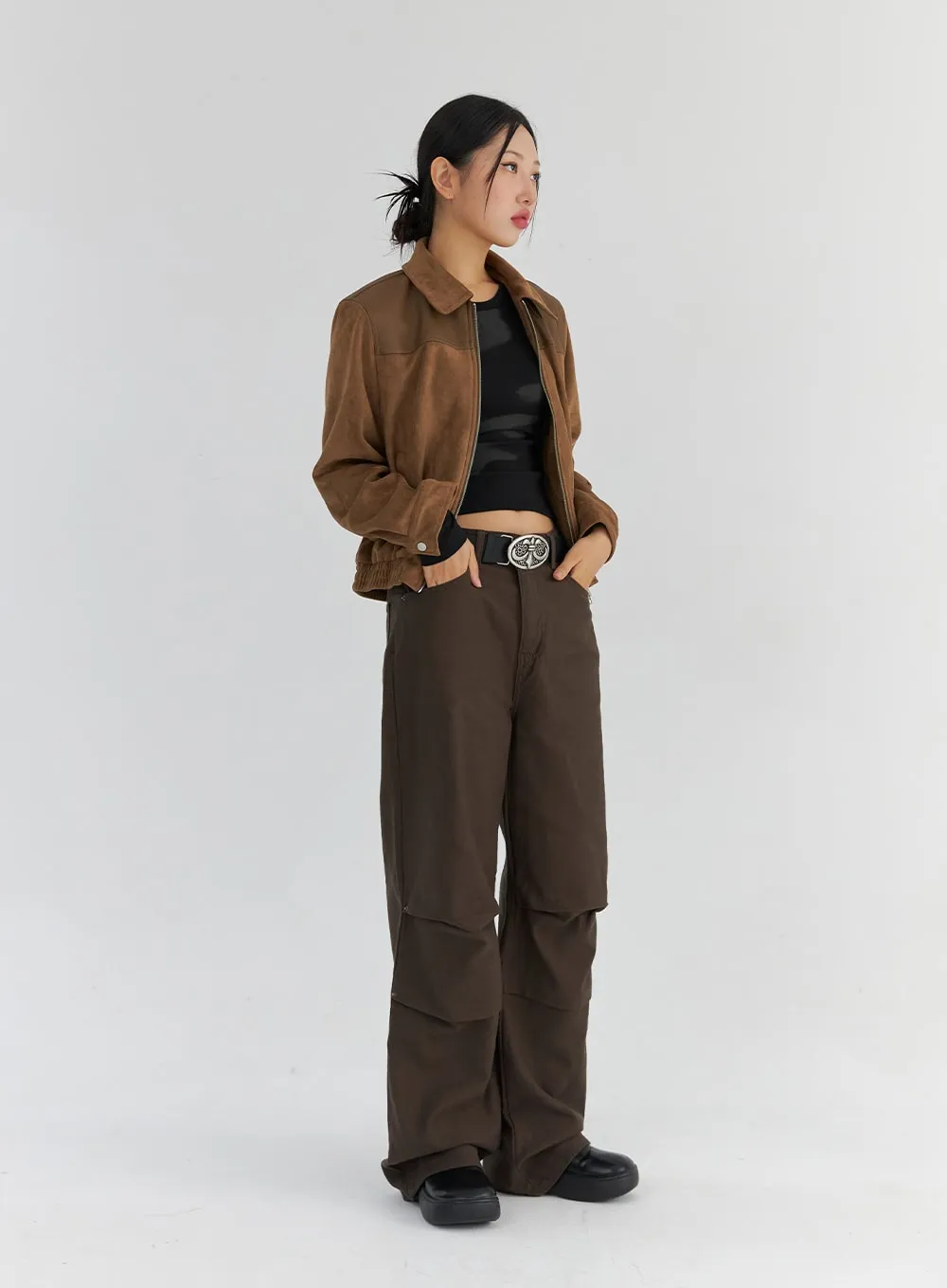 Cotton Wide Fit Pants CS321