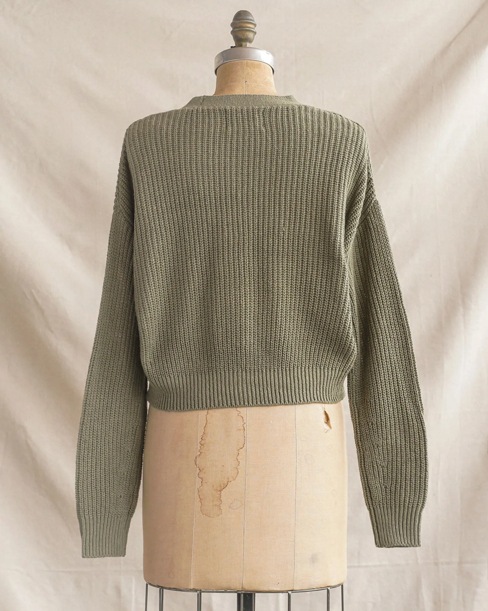 Crushed Basil Cardigan