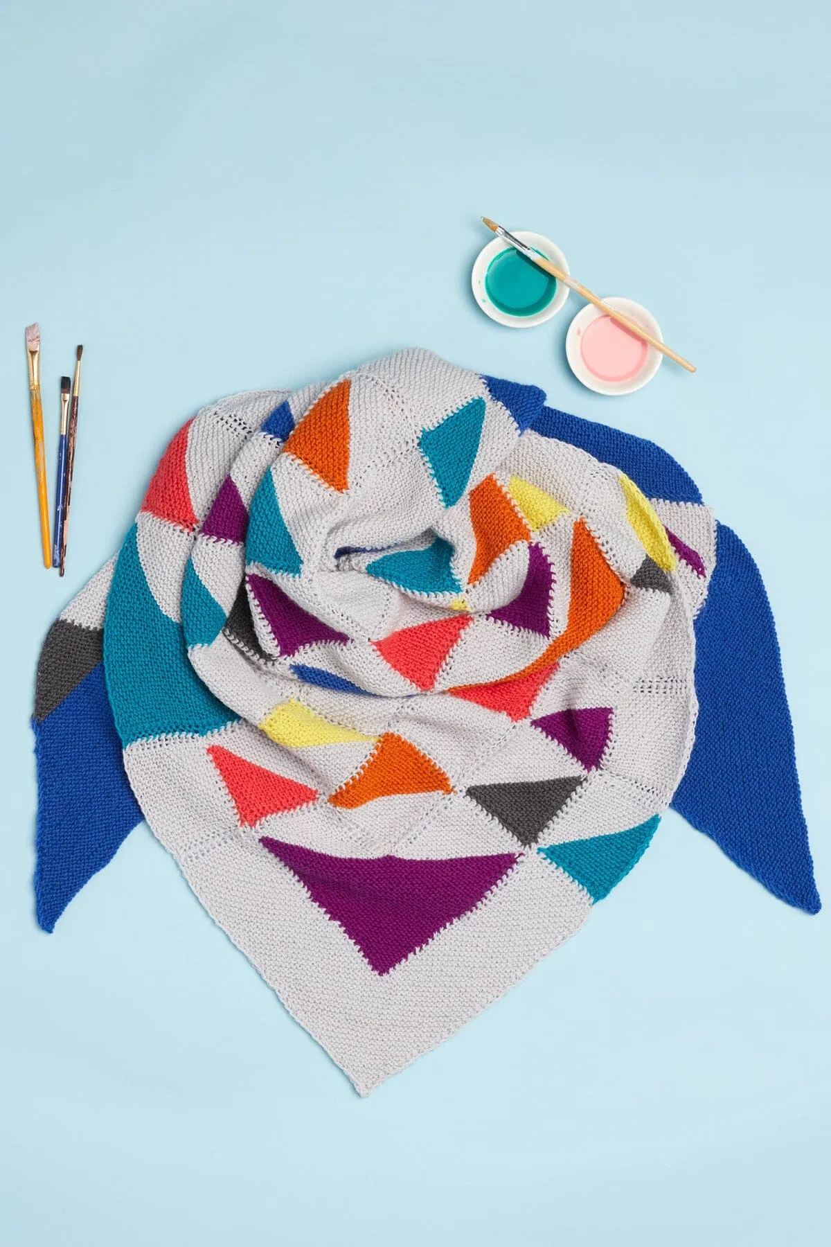 Cubist Shawl