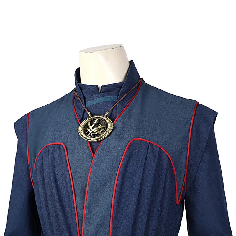 Dr Strange Stephen Costume Doctor Strange in the Multiverse of Madness Cosplay With Cloak Necklace