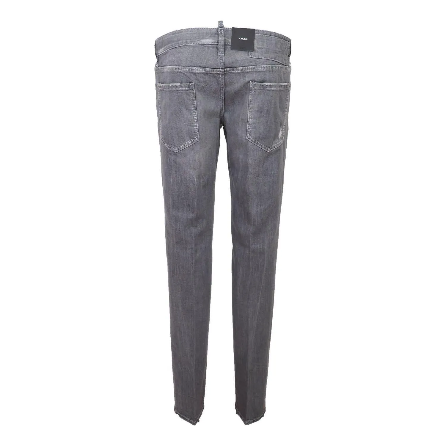 Dsquared² Gray Cotton Stretch Men Jeans