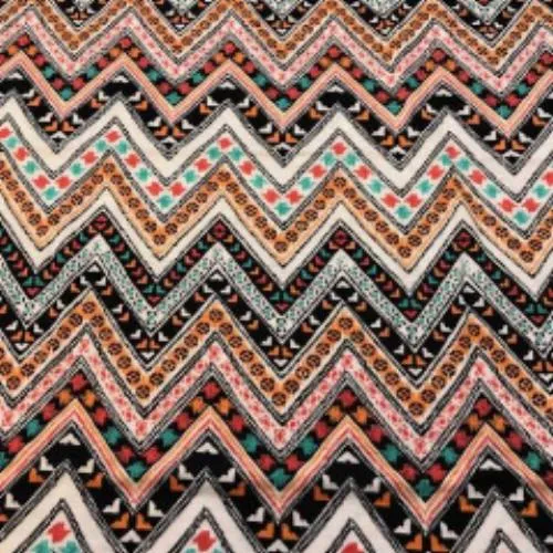 Fall Chevron Eternity Scarf