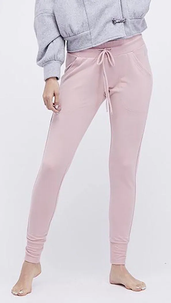 Free People Sunny Skinny Sweats Pink