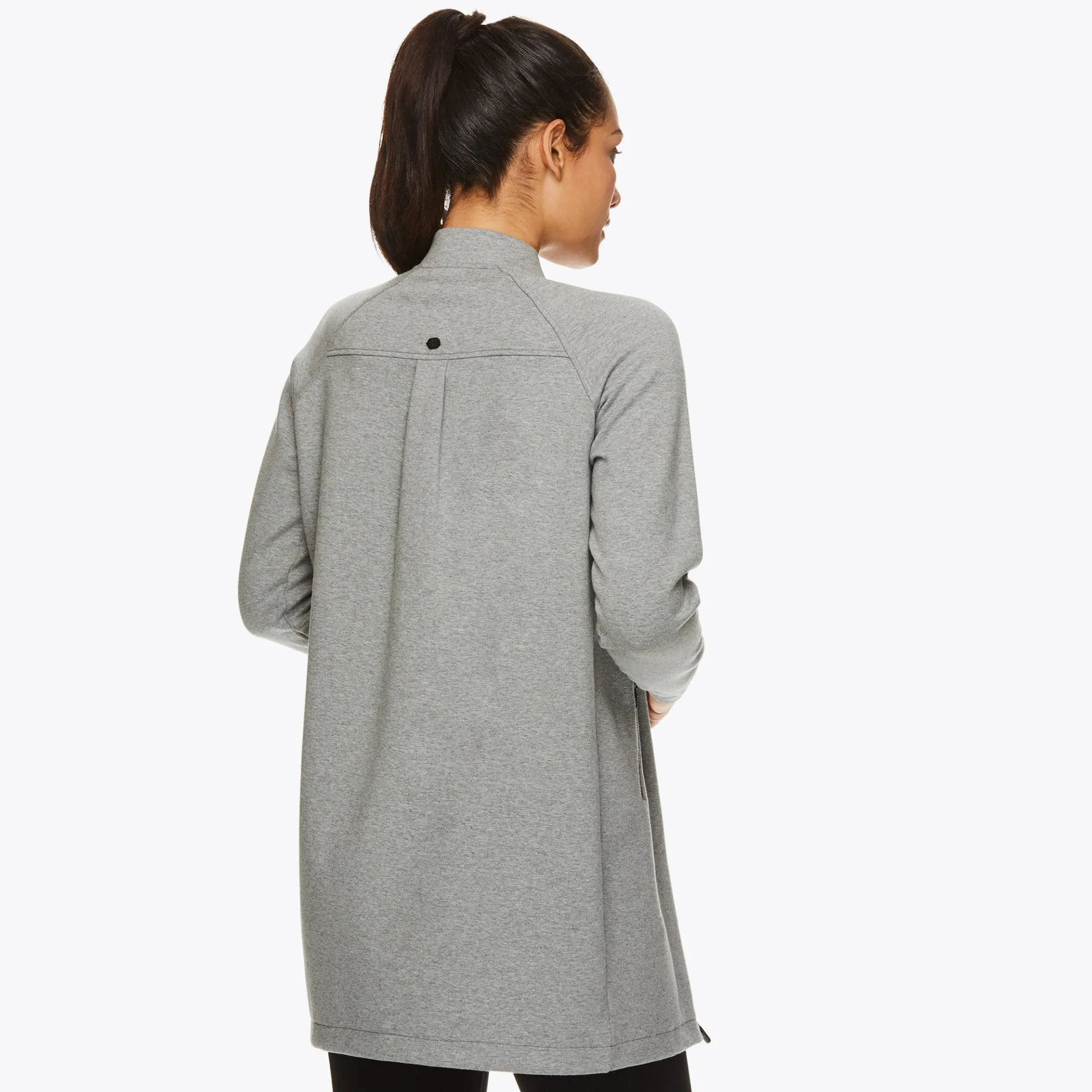 Gaiam X Jessica Biel Tribeca Longline Bomber Jacket