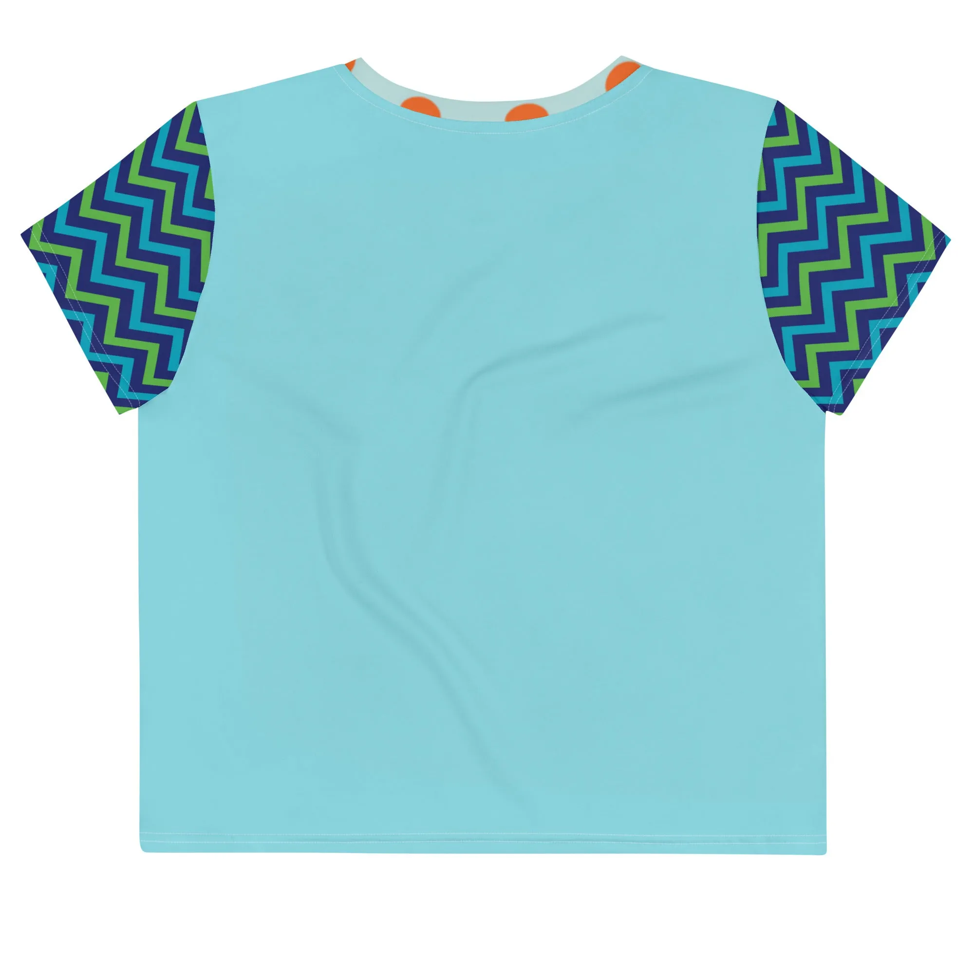 Galapagos AOP Crop Tee