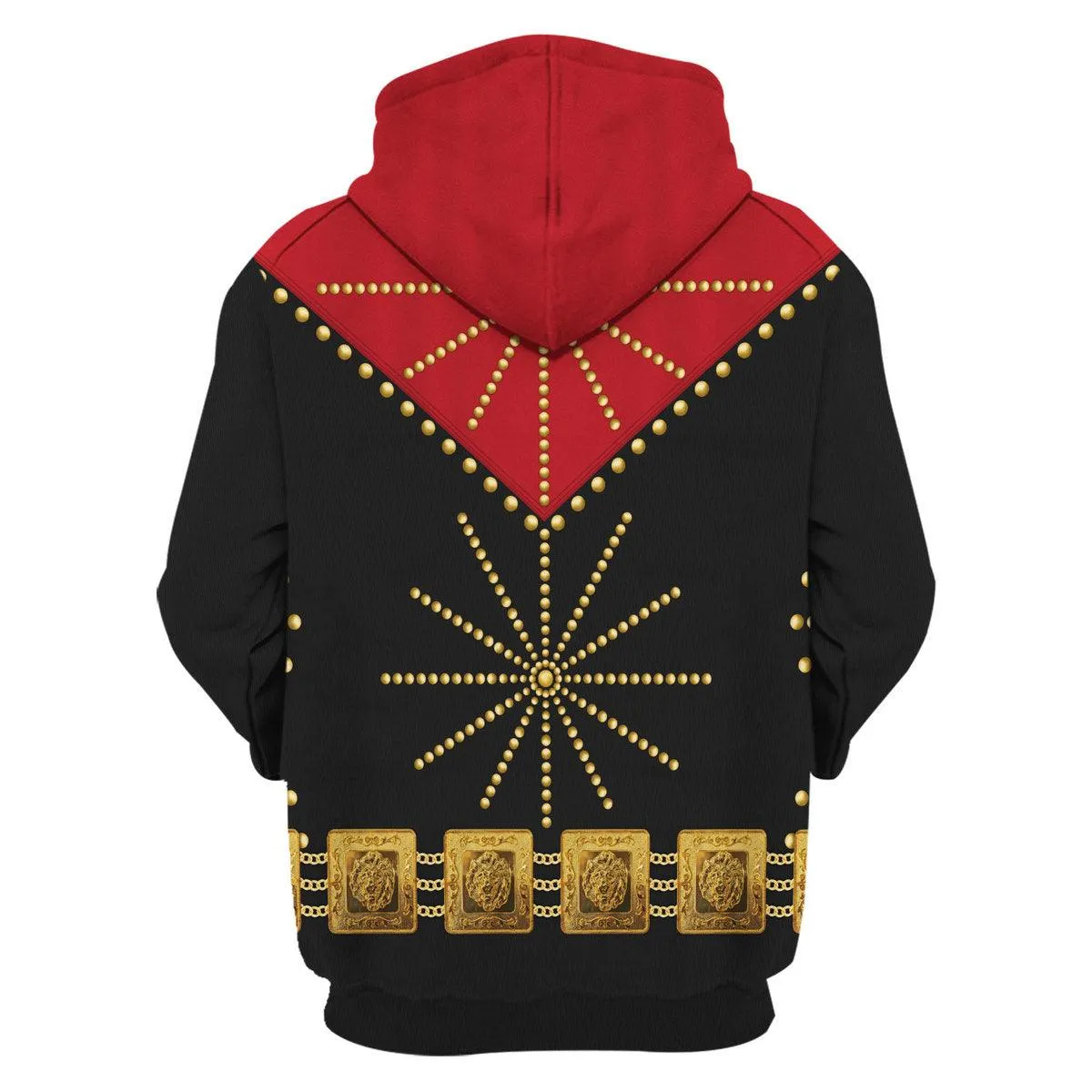 Gearhomie Elvis Cisco Red Costume Hoodie Sweatshirt T-Shirt Sweatpants