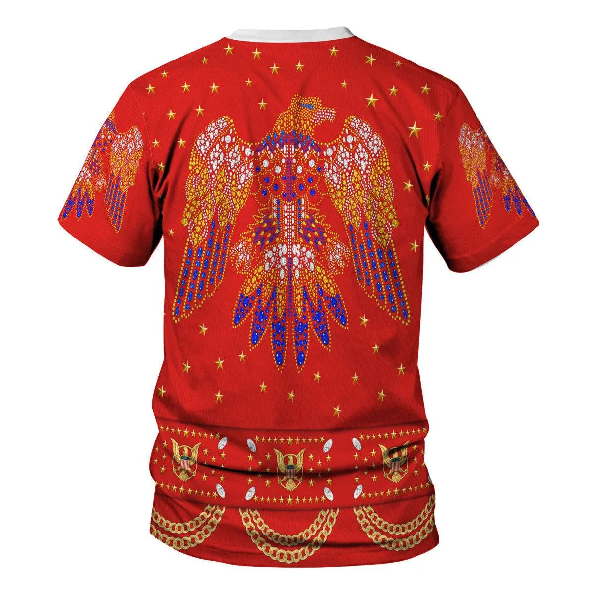 Gearhomie Elvis EAGLE Red Costume Hoodie Sweatshirt T-Shirt Sweatpants