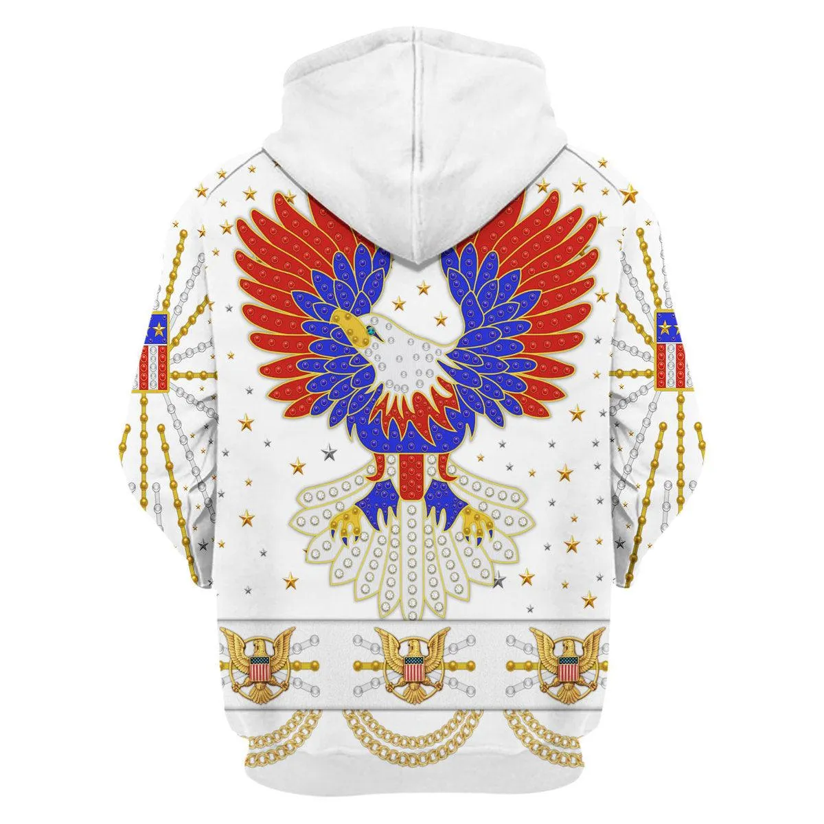 Gearhomie Elvis New Generation Eagle Costume Hoodie Sweatshirt T-Shirt Sweatpants