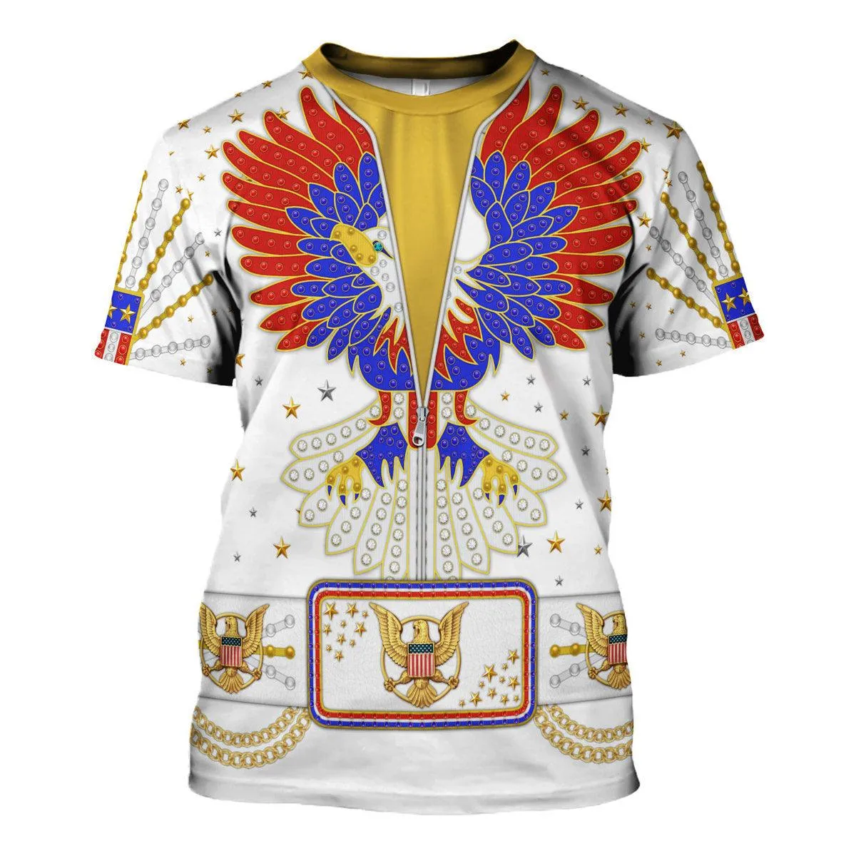 Gearhomie Elvis New Generation Eagle Costume Hoodie Sweatshirt T-Shirt Sweatpants