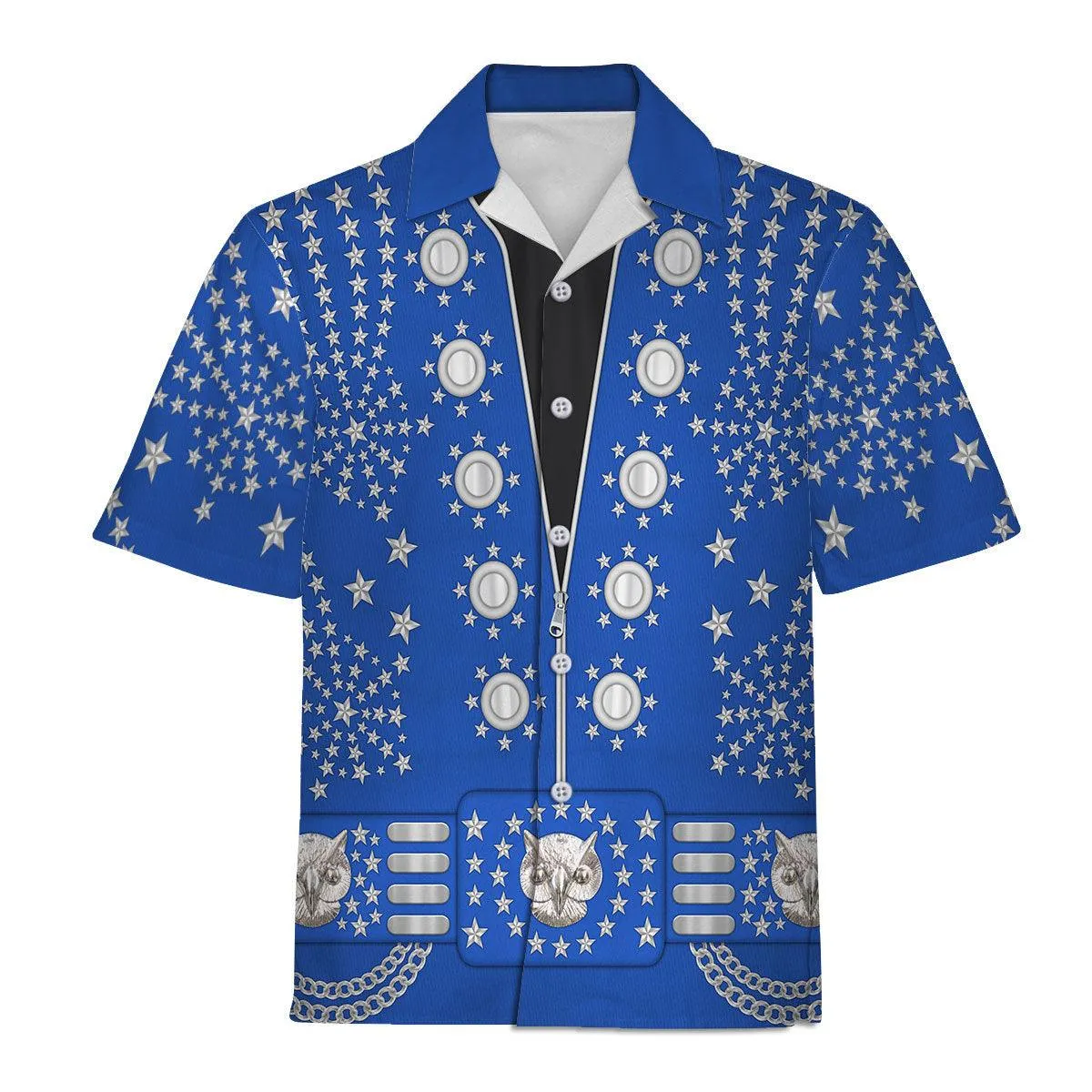 Gearhomie Elvis Owl Costume Hoodie Sweatshirt T-Shirt Sweatpants