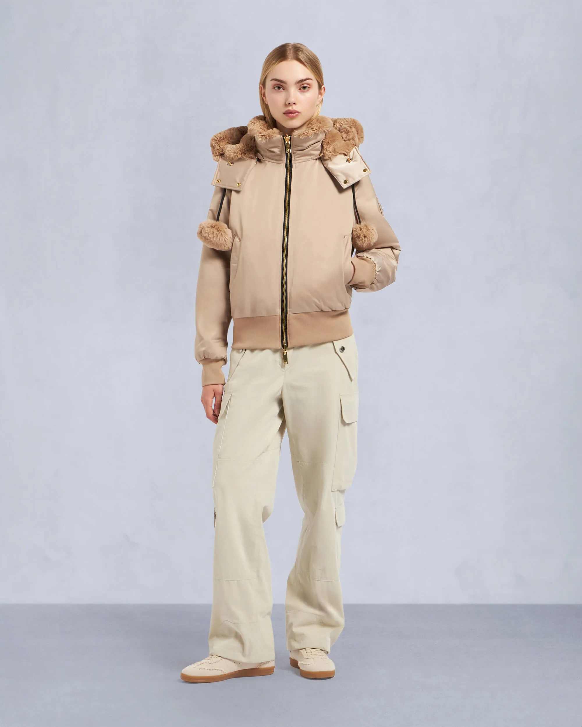 GOLD SERIES DEBBIE BUNNY BOMBER JACKET