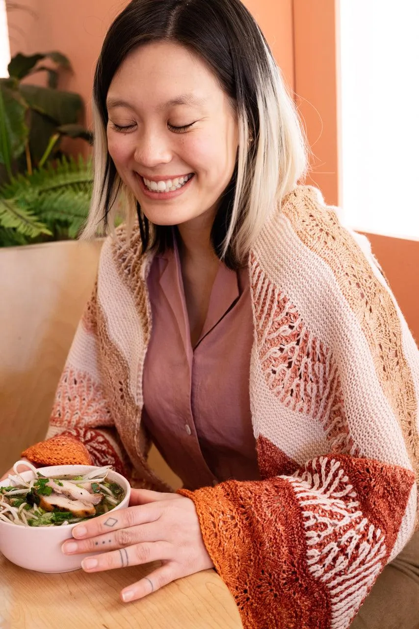 Highlands Sunset Shawl Pattern