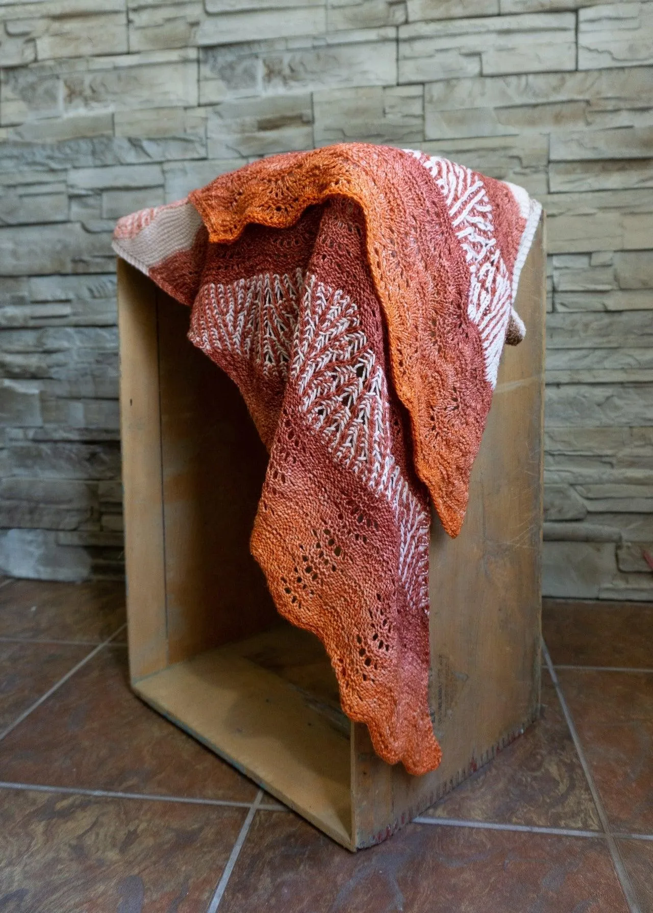 Highlands Sunset Shawl Pattern