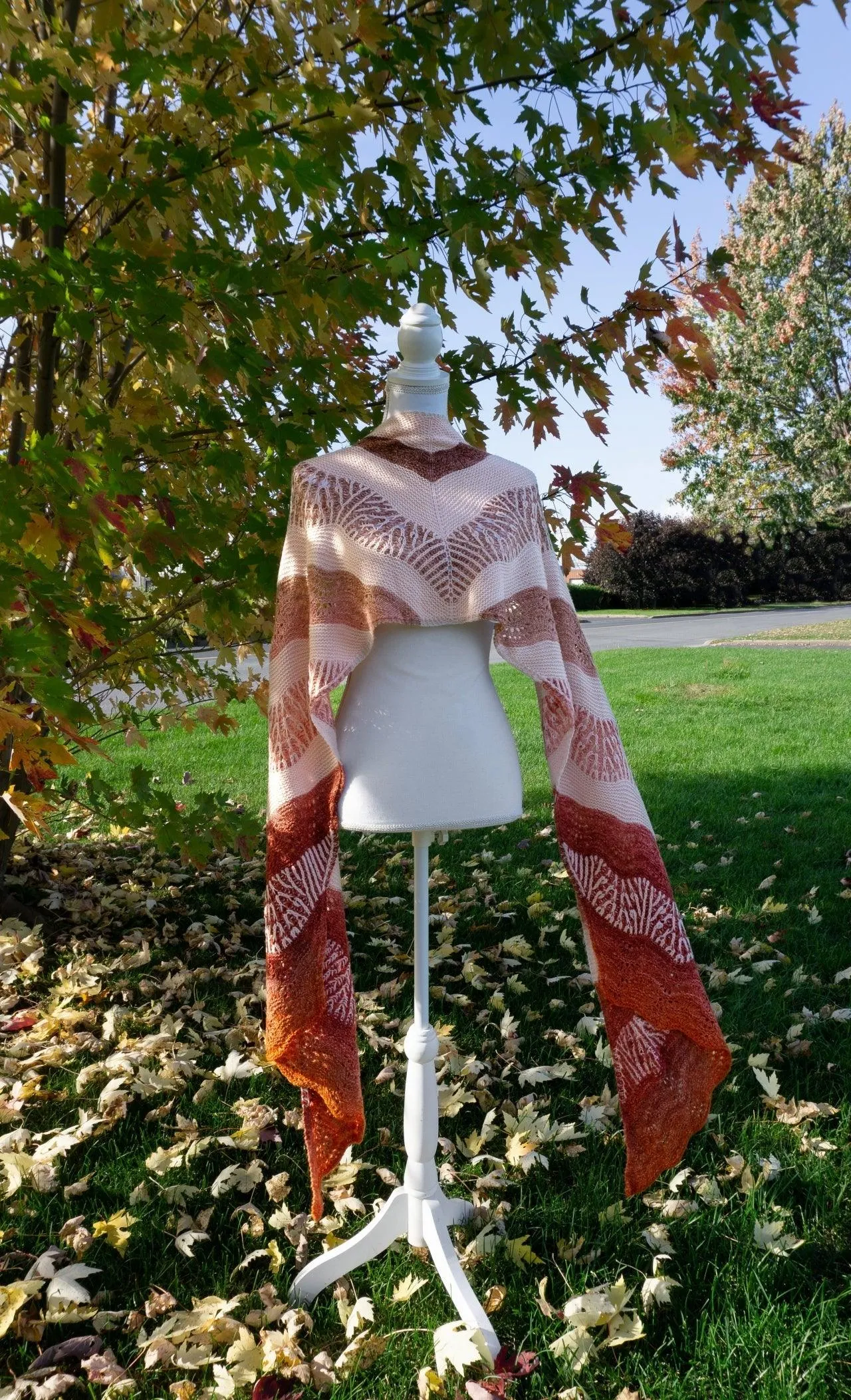 Highlands Sunset Shawl Pattern