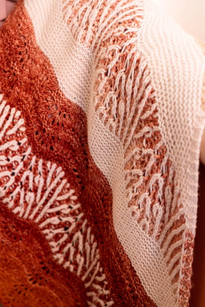 Highlands Sunset Shawl Pattern