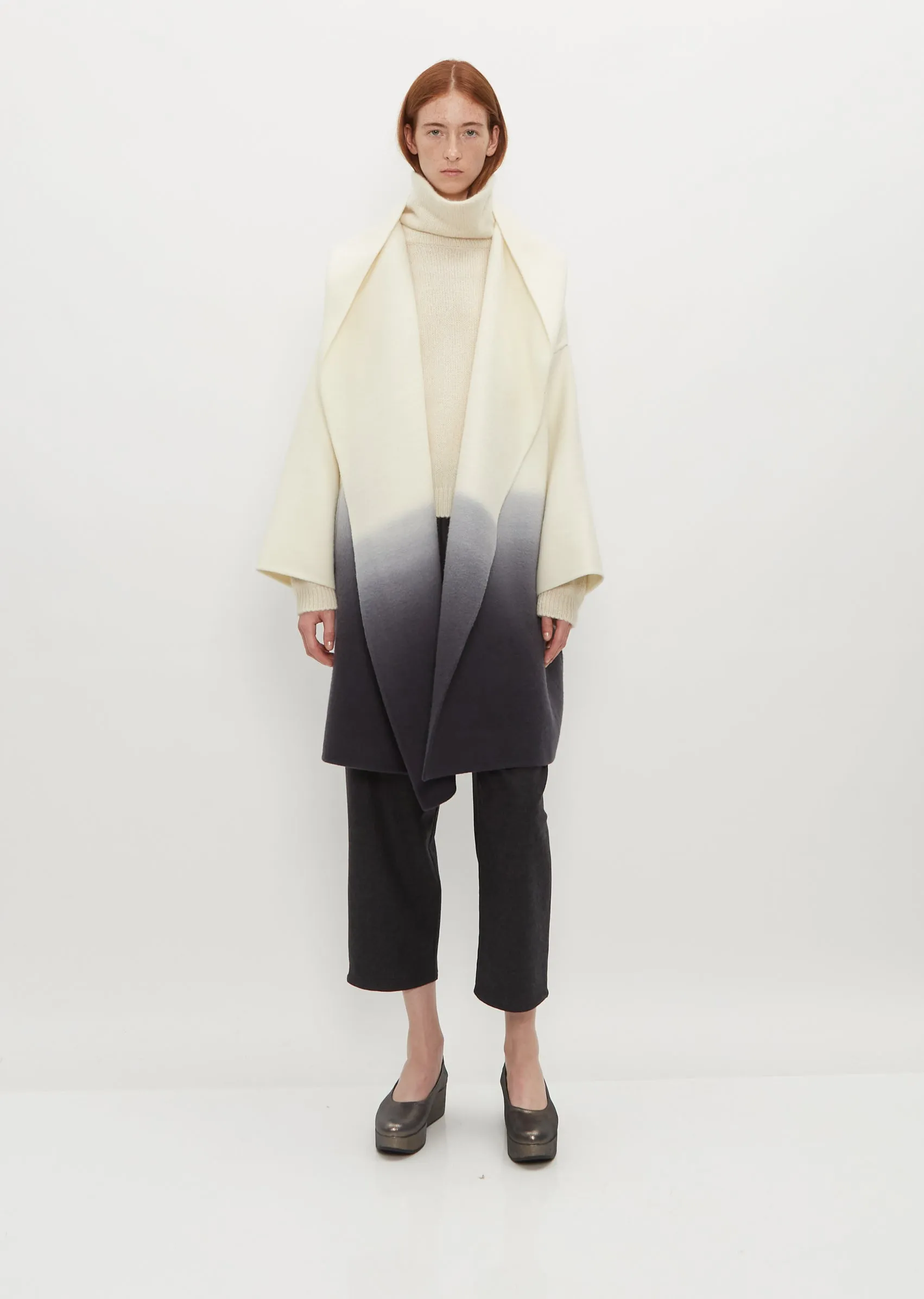 Hooded Coat with Cimossa