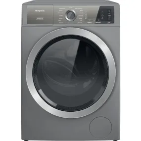 Hotpoint H8W046SBUK 10Kg Freestanding Washing Machine with 1400 Rpm, 59.9cm Wide - Silver