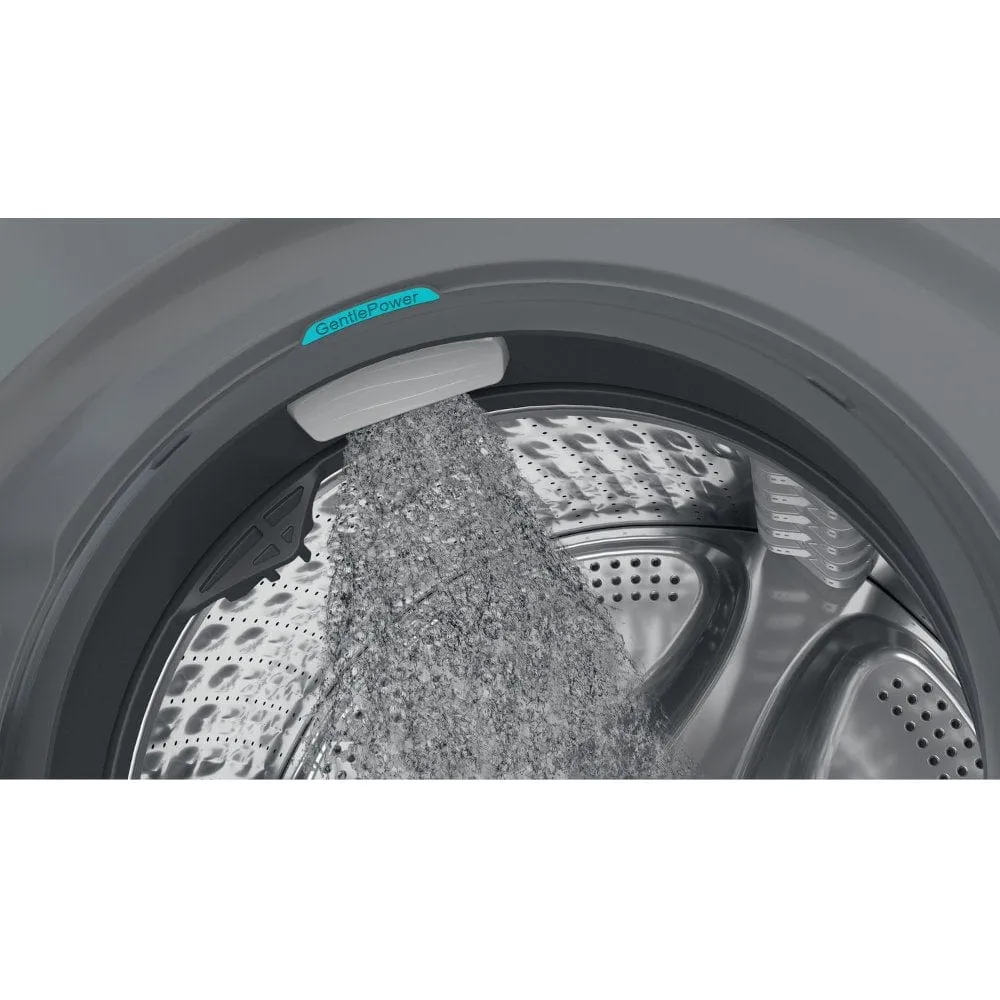 Hotpoint H8W046SBUK 10Kg Freestanding Washing Machine with 1400 Rpm, 59.9cm Wide - Silver