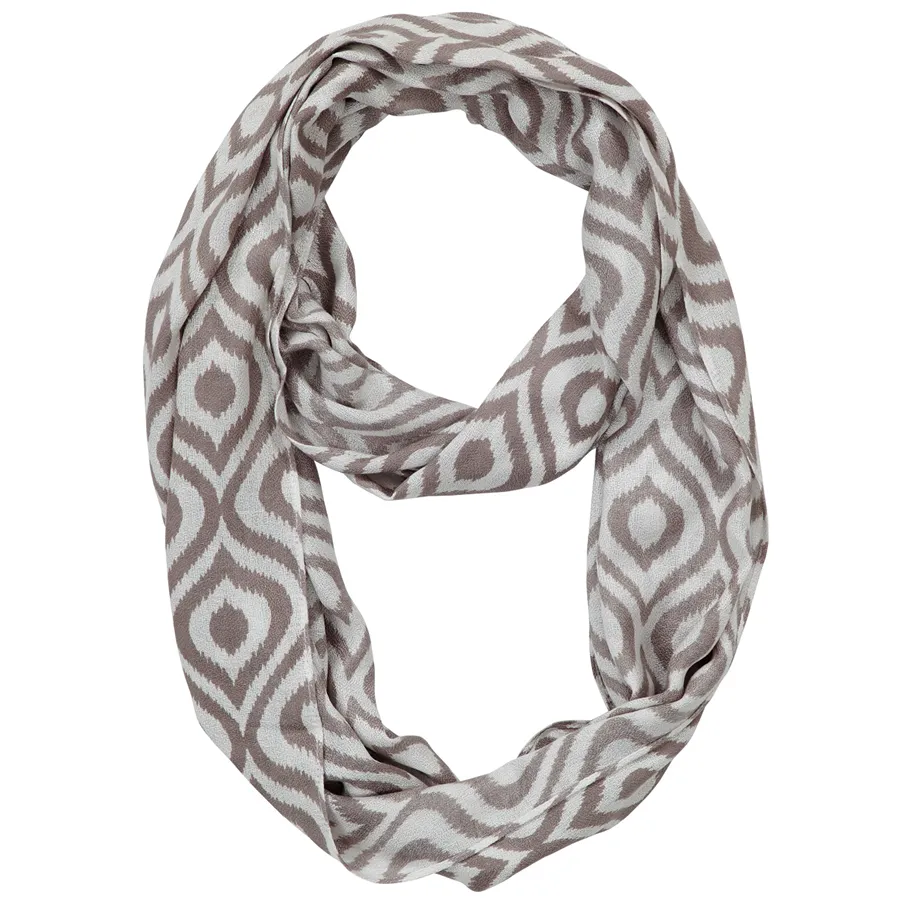 Infinity Neck Scarf Gray Ogee