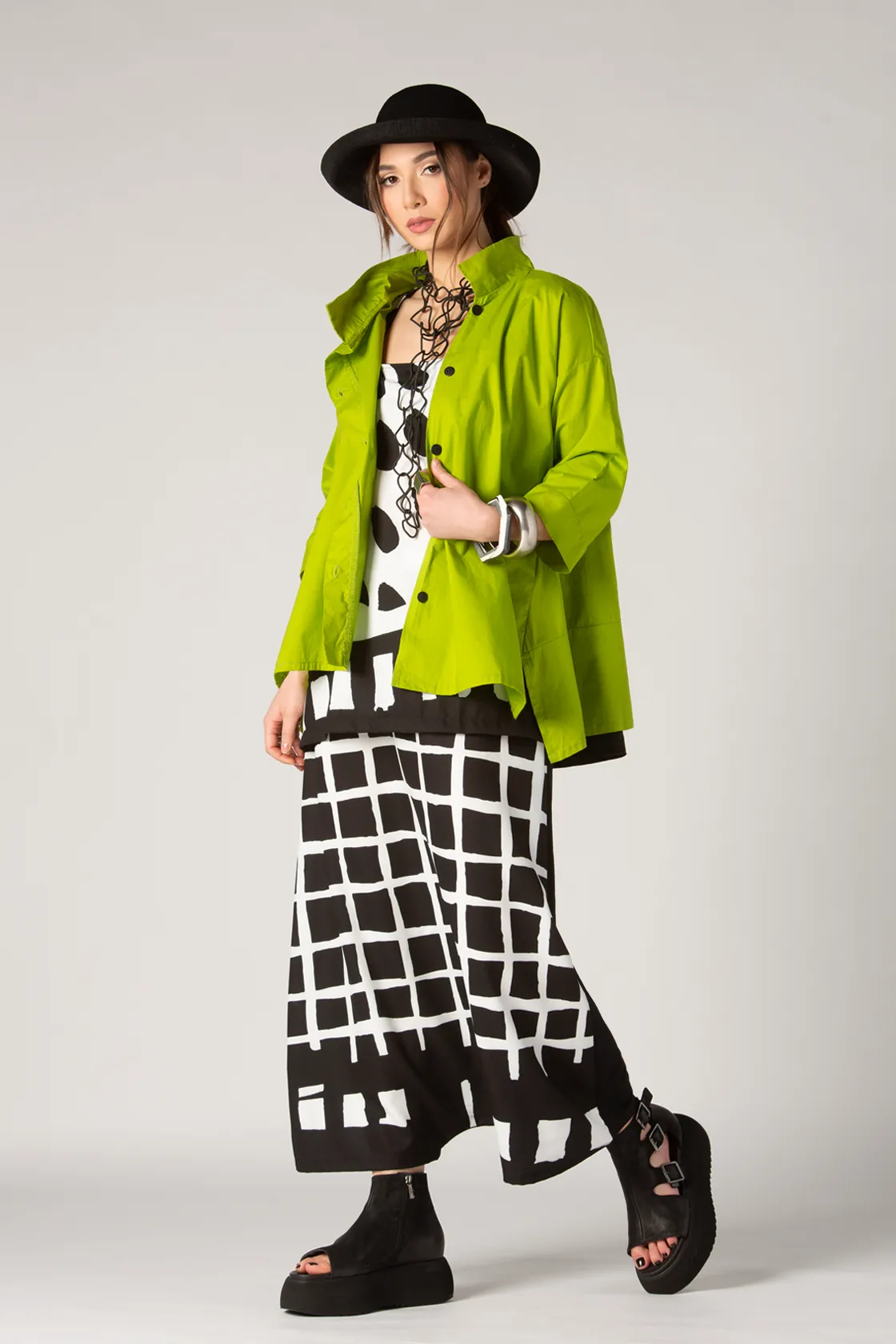 Isabelle Jacket in Lime Carnaby