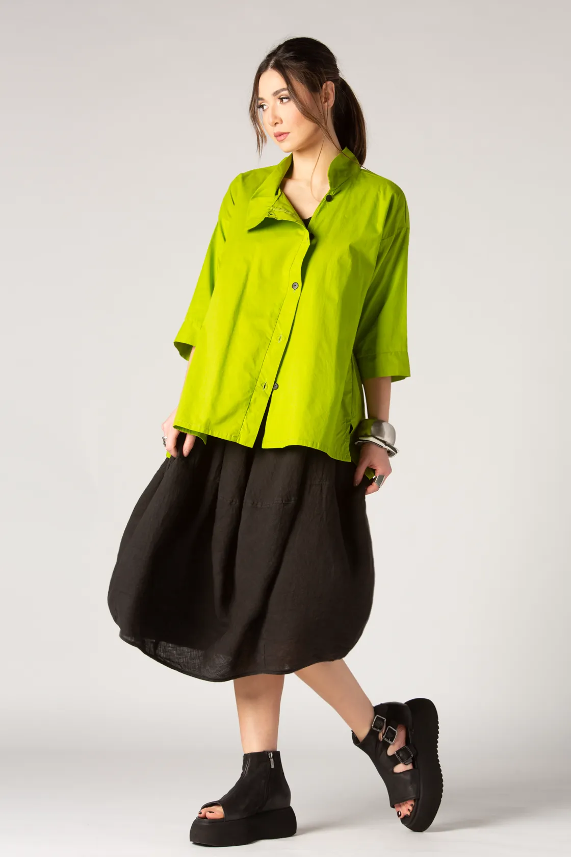 Isabelle Jacket in Lime Carnaby