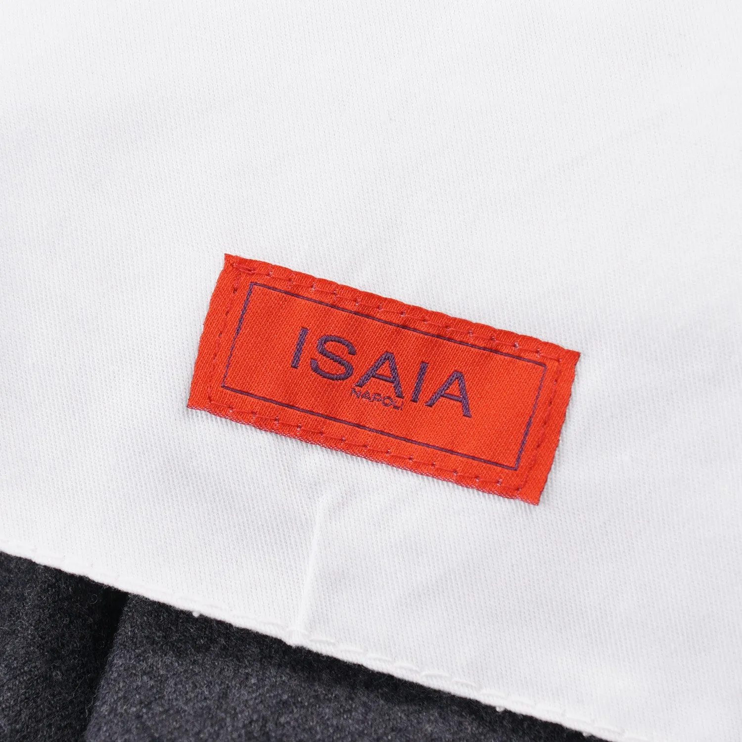 Isaia Wool Drawstring Jogger Pants