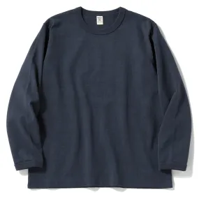 Jackman Dotsume L/S T-Shirt Tetsukon Iron Navy