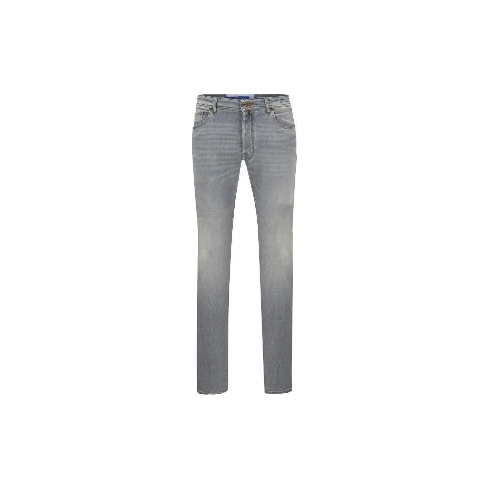 Jacob Cohen Sleek Slim Fit Grey Denim