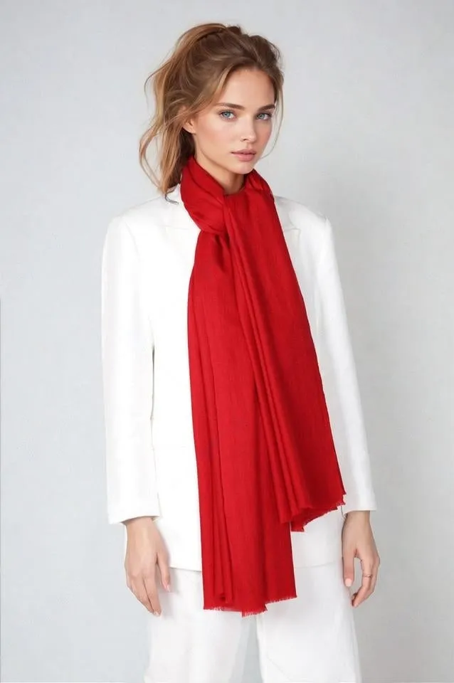 Julian 100% cashmere oversized scarf/ wrap/ shawl