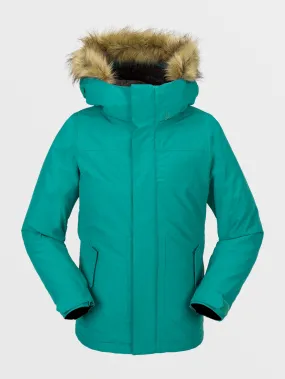 Kids So Minty Insulated Jacket - Vibrant Green