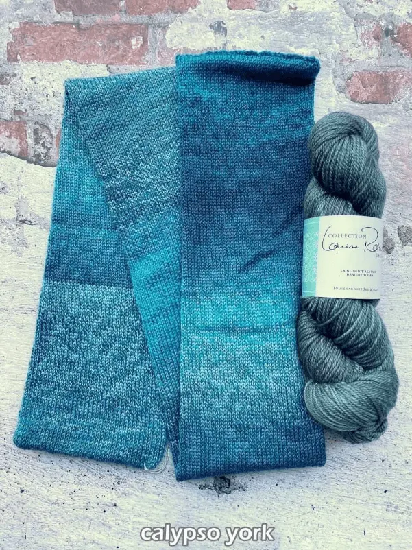 Knitting kit Shawl Xcaret - TWISTABELLA & SUPER SOCK VERSION