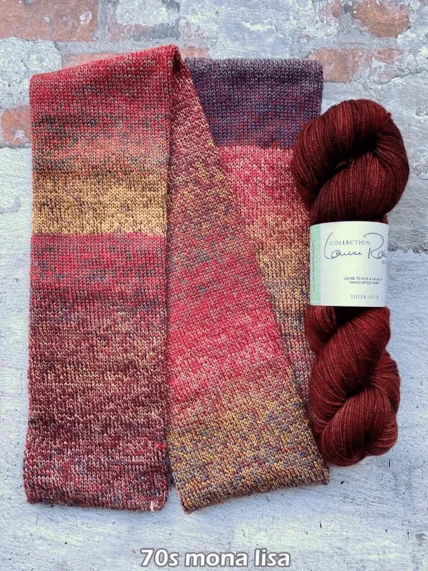 Knitting kit Shawl Xcaret - TWISTABELLA & SUPER SOCK VERSION