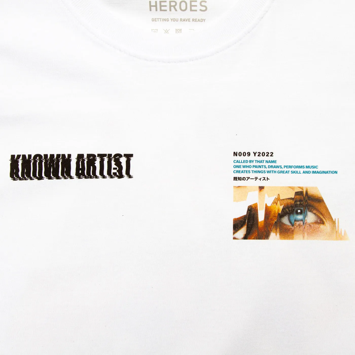 Known Artist 009 - Tshirt - White