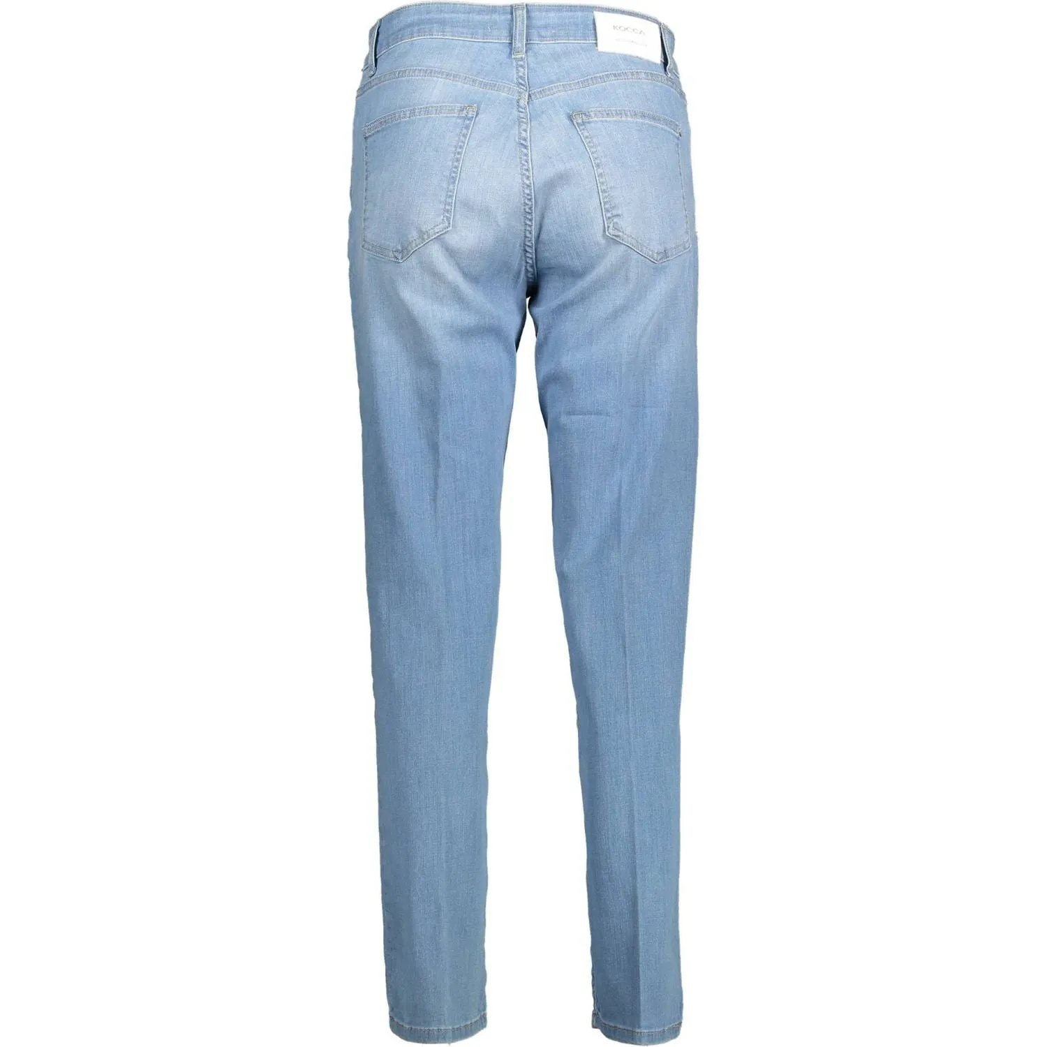 Kocca Light Blue Cotton Women Jeans