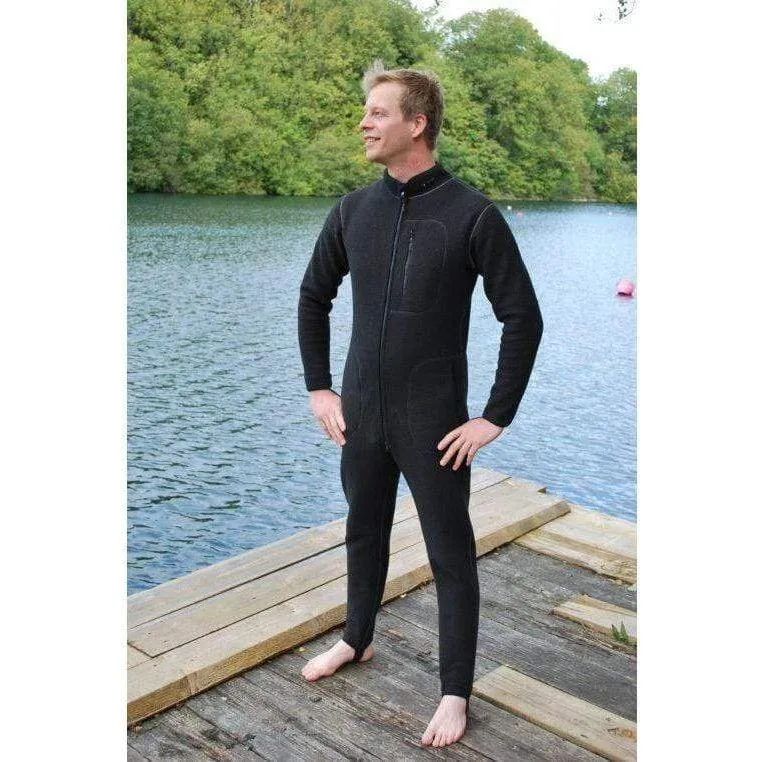 Kwark Navy Fleece Undersuit - Man CLEARANCE