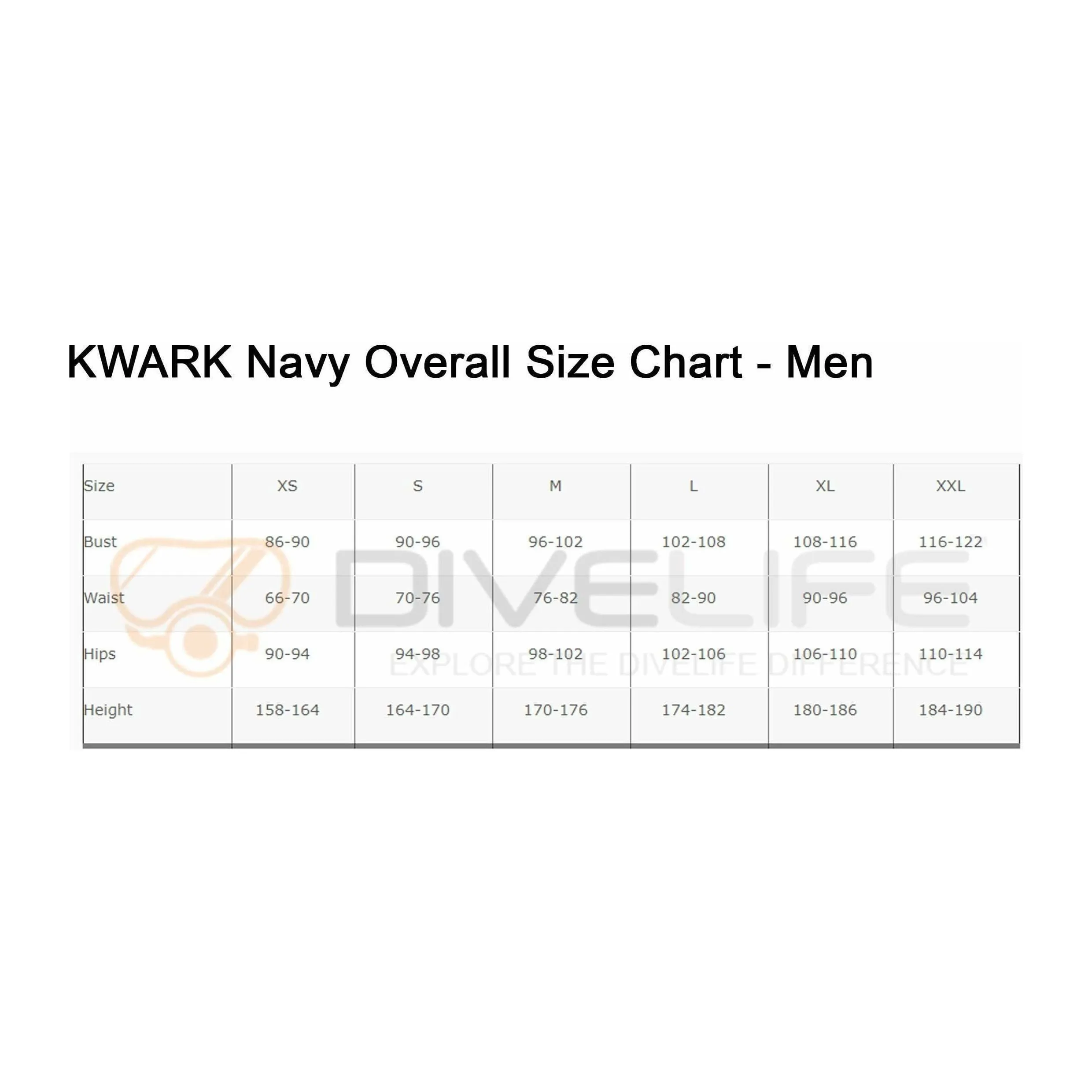 Kwark Navy Fleece Undersuit - Man CLEARANCE