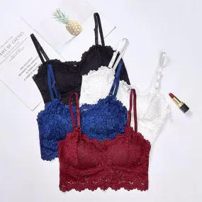 Lace Tank Top Bralettes