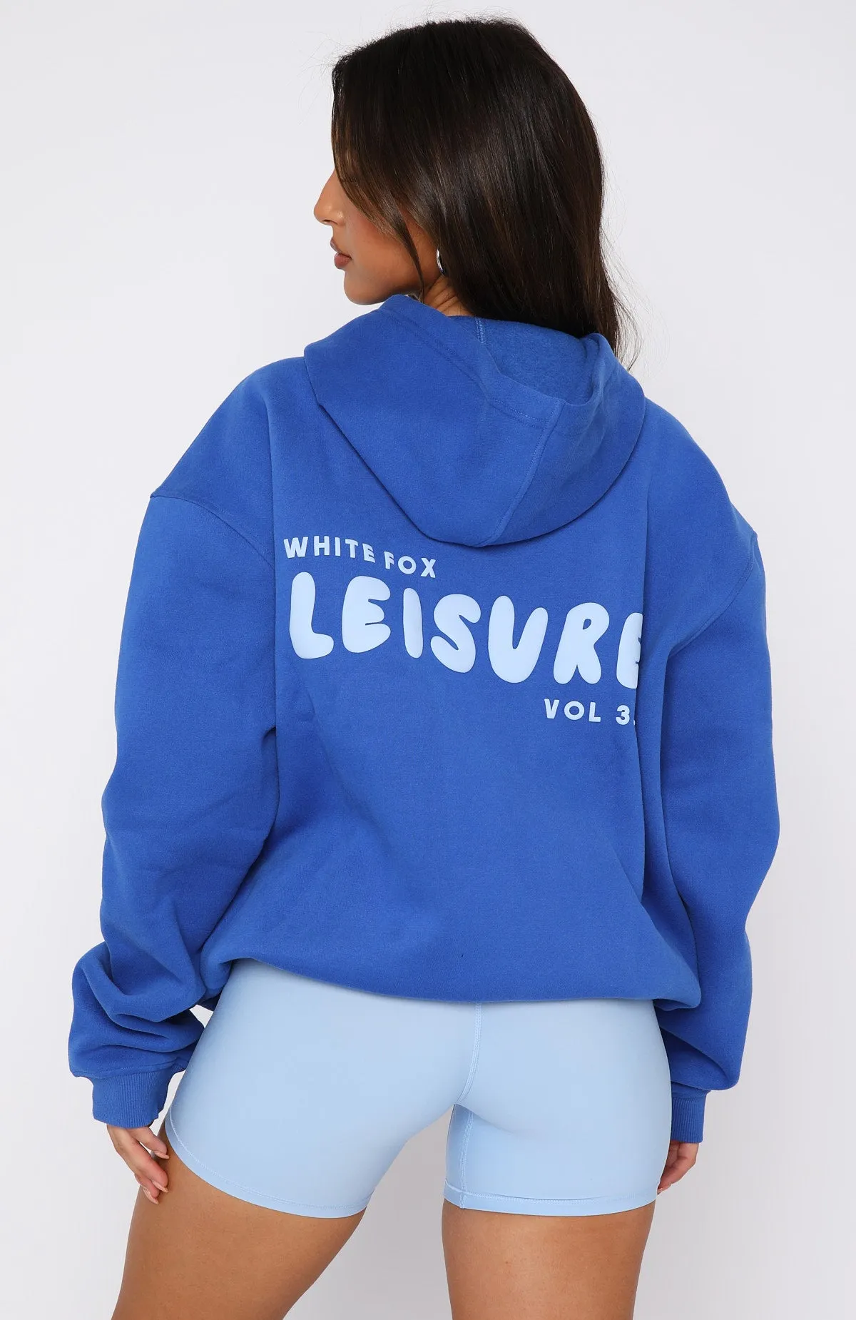 Leisure Series Oversized Hoodie Cobalt